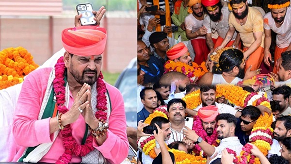 Brij Bhushan Victory Parade Brij Bhushan Victory Parade