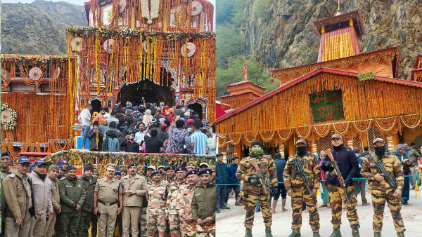 Operation Sindoor Security char Dham IRB deployed Badrinath paramilitary forces deployed Kedarnath
