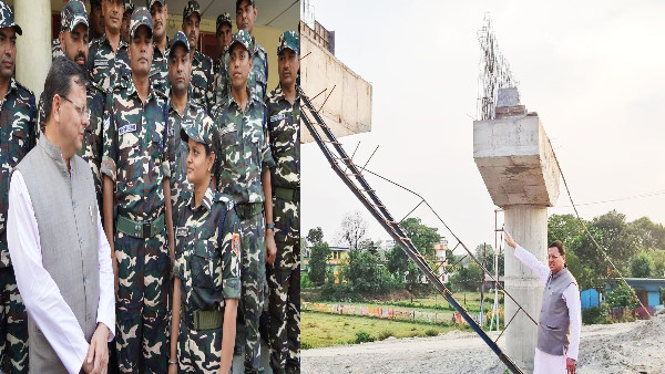 CM PUSHKAR Dhami inspected Nepali dryport fourlane under construction India-Nepal border know why
