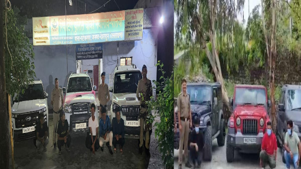 dehradun police hooligans streets brought police station desire go viral Doon Police strict action dehradun police hooligans streets brought police station desire go viral Doon Police strict action