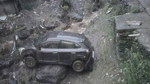 Cloud Burst in Rampur Cloud Burst in Rampur