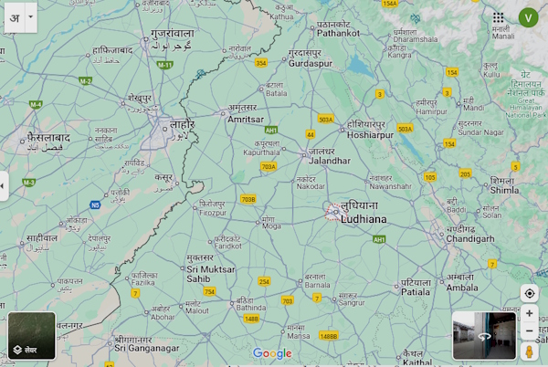 Ludhiana Map Ludhiana Map