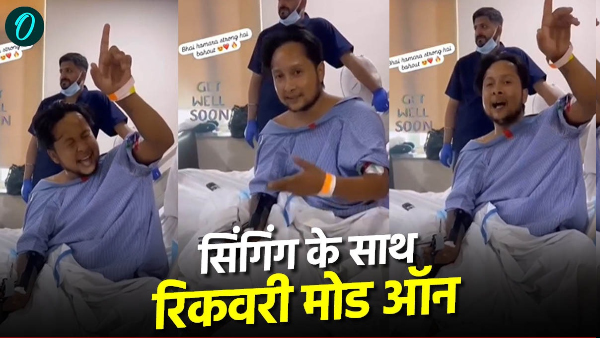 Pawandeep Rajan recovery mode even after fractures hands legs passion singing hospital surprised