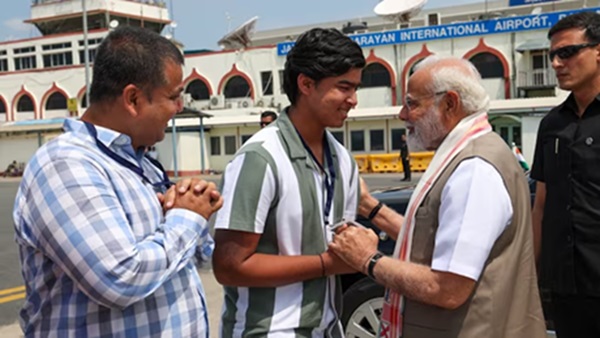 PM Modi meets Vaibhav Suryavanshi