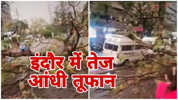 Indore News Indore is in a bad condition due to rain and storm police issued advisory people can stay safe