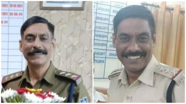 Police station in-charge Sudhir Arjariya line attached fake driver exposed two buses seized