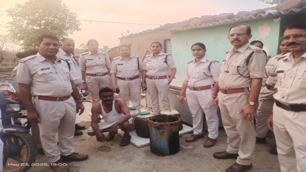 Excise department s rapid action raids on Chunabhatti Satdhara and Raisen Road