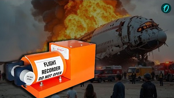 Air India crash Black box DVR