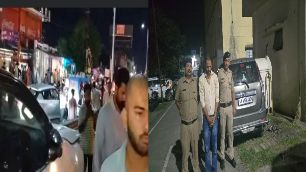 Half dozen vehicles collided at red light Dehradun Haridwar-National Highway causing chaos