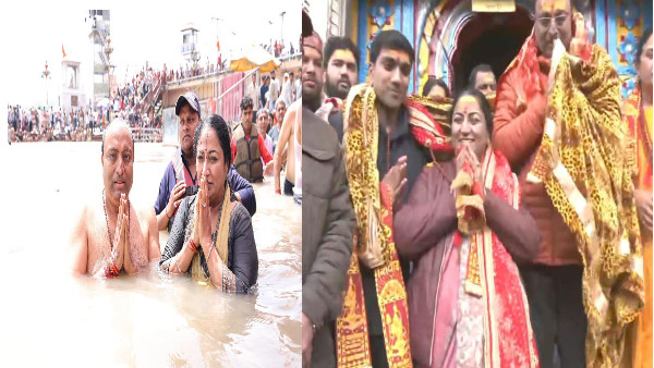 Delhi CM Rekha Gupta tenure of 100 days first haridwar Ganga bath now Kedarnath badrinath Dham