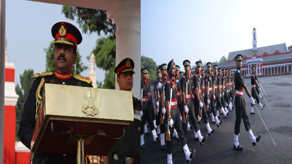 IMA POP 2025 Sri Lanka Army Chief review 156 Passing Out Parade know what said why became emotional