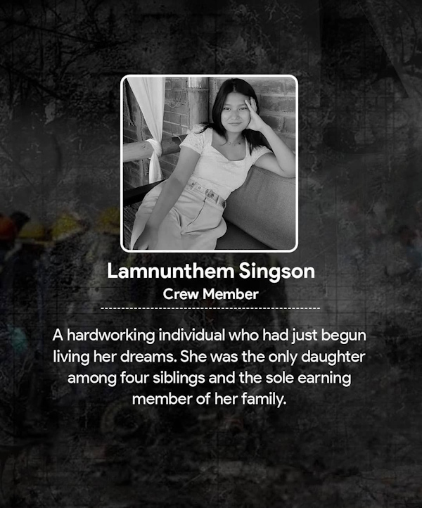 Air India AI-171 crash crew Member Air India AI-171 crash crew Member