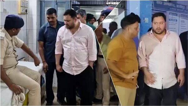 Tejashwi Yadav Convoy Accident