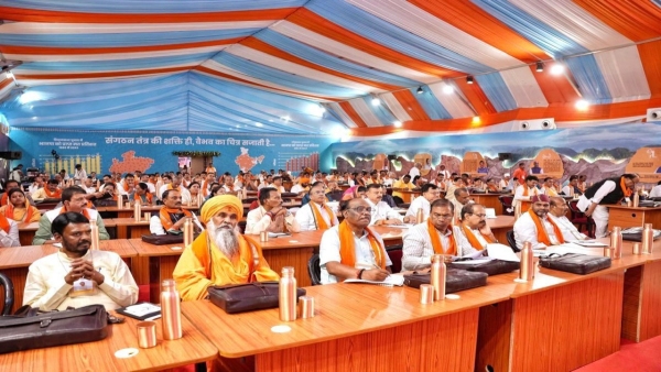 BJP MP-MLA practice class becomes a model for plastic free and eco-friendly event in pachmarhi