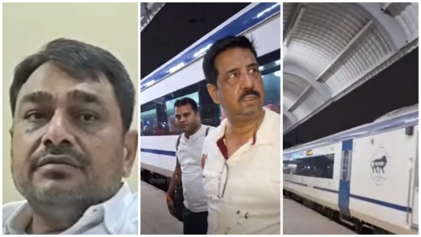 Fight at Jhansi station in Delhi-Bhopal Vande Bharat Express Bavina BJP MLA