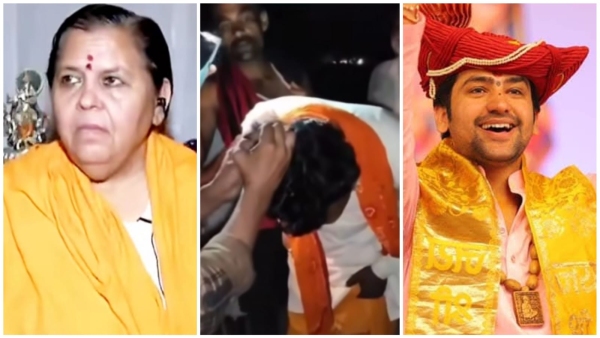 Etawah story teller incident uproar Dhirendra Shastri and Uma Bharti condemned Etawah story teller incident uproar Dhirendra Shastri and Uma Bharti condemned