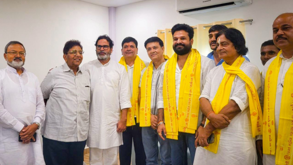 Bhojpuri singer Ritesh Pandey joins Jan Suraaj Bhojpuri singer Ritesh Pandey joins Jan Suraaj