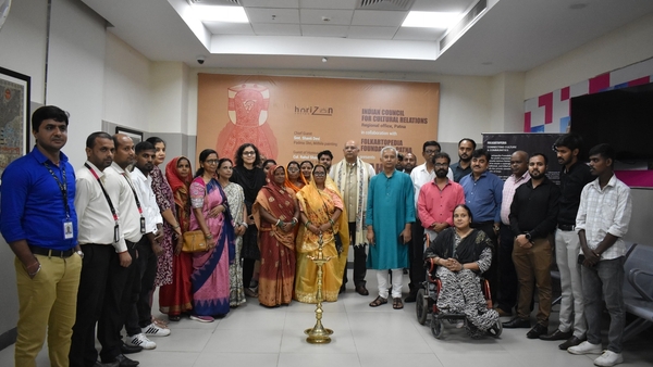 'Sah-Loka' Art Exhibition at Patna Passport Centre
