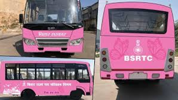 Bihar Launches New Pink Buses for Women