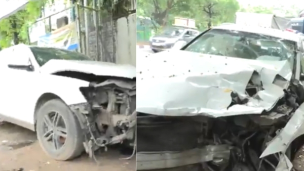Delhi Vasant Vihar Audi Accident
