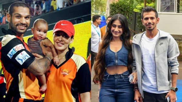 dhawan and chahal with ex wives