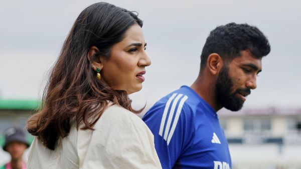 jasprit-bumrah sanjana ganesan