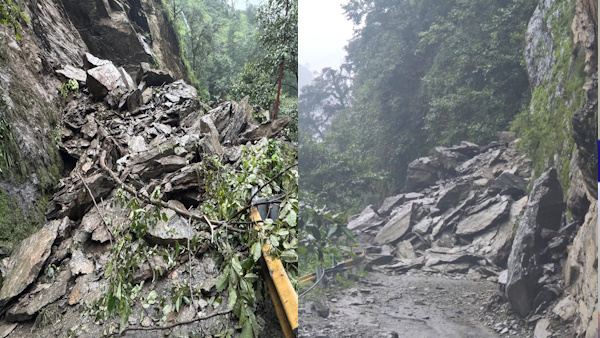 Kedarnath Yatra Break due to rain situation between Gaurikund Sonprayag devotees stopped