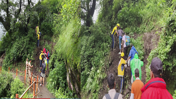Kedarnath Yatra closed landslide Sonprayag Gaurikund two three days 1500 passengers safely rescued