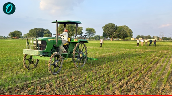 IRRI Varanasi develops tractor powered