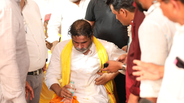 Prashant Kishor Injured