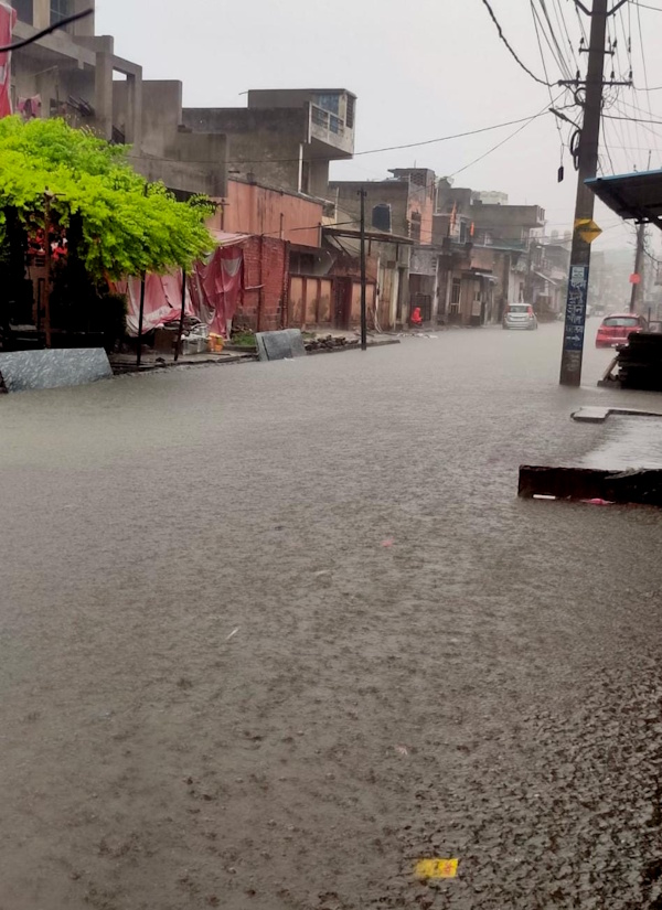 Heay Rainfall in rajasthan