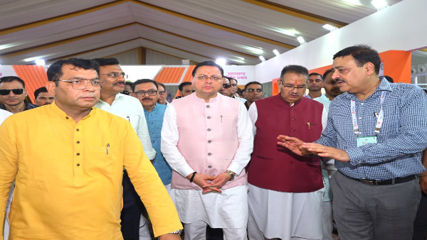 pushkar Dhami government celebrate grounding one lakh crore rupees Home Minister Amit Shah guest pushkar Dhami government celebrate grounding one lakh crore rupees Home Minister Amit Shah guest