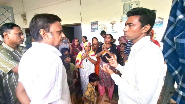 Rewa flooded Flood-like situation due to heavy rains Deputy CM Rajendra Shukla inspected Rani Talab