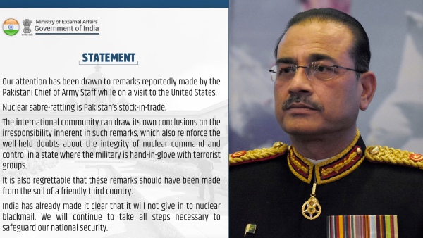 Asim Munir nuclear warning