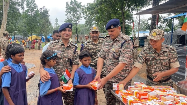 Tiranga Hoisted in Bastar Villages