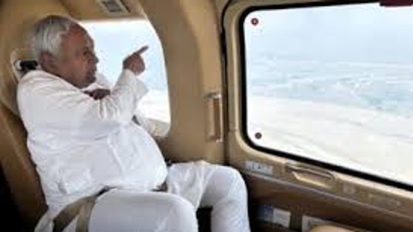 Nitish Kumar Surveys Flood-Affected Areas in Bihar