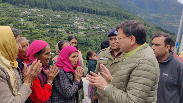 Uttarkashi Cloudburst Dharali disaster affected people two important announcements from CM Dhami