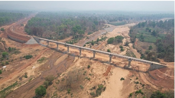 Bastar's Dallirajhara-Raughat Rail Project Progresses