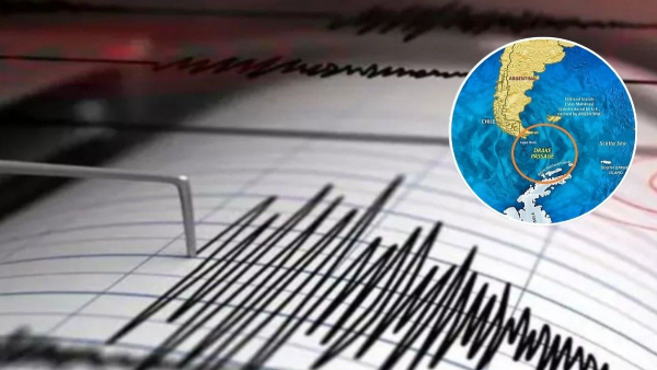 Earthquake in Drake Passage