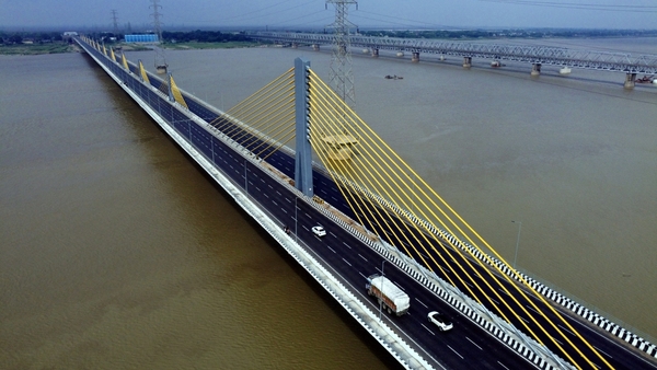 New Six-Lane Bridge Completed in Bihar
