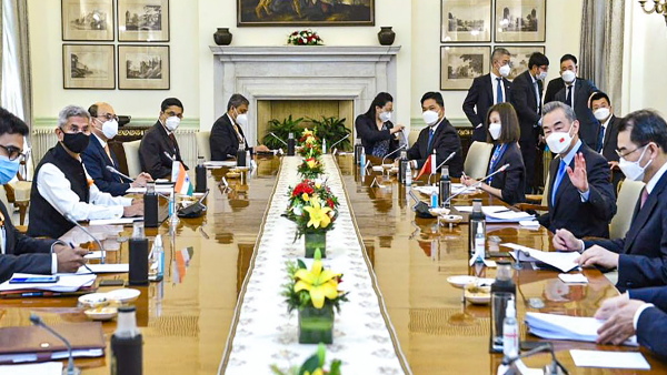 Jaishankar meeting with China FM