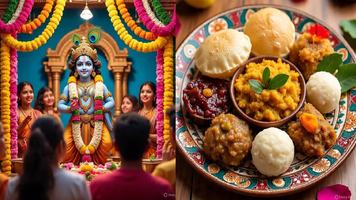 Krishna Janmashtami 2025: श्रीकृष्ण जन्माष्टमी पर बनाएं ये 7 खास पकवान, भगवान को ऐसे करें खुश Krishna Janmashtami 2025: श्रीकृष्ण जन्माष्टमी पर बनाएं ये 7 खास पकवान, भगवान को ऐसे करें खुश