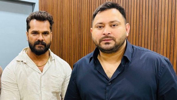 Khesari Lal Yadav Met Tejashwi Yadav