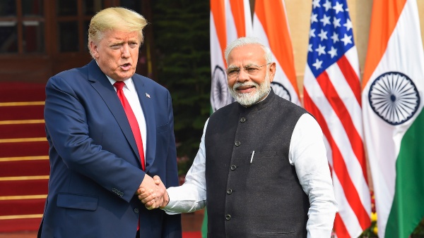 Modi Trump meeting