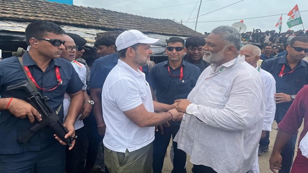 Rahul Gandhi and pappu yadav