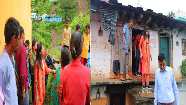 Heavy damage cloudburst Pauri Uttarkashi two women died buried debris five labourers swept away