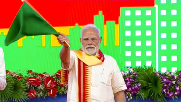 PM Modi Flags Off Made-in-India e-VITARA