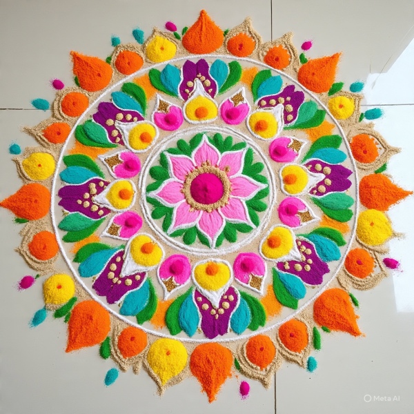 Ganesh Chaturthi 2025 Rangoli Design Ganesh Chaturthi 2025 Rangoli Design