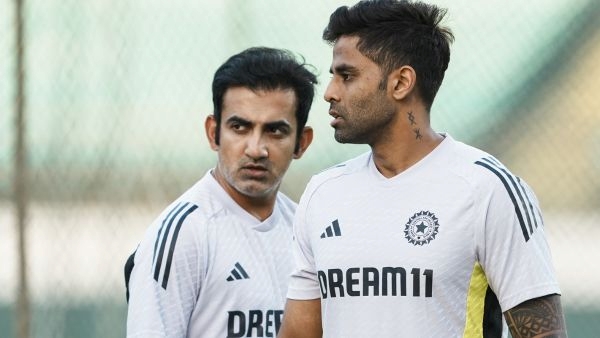 Suryakumar Yadav with Gautam Gambhir