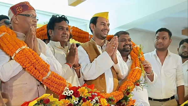 Tej Pratap Yadav Alliance with Pradeep Nishad